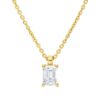 Material: gelbgold – Collier Solitaire