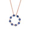 Material: rotgold – Collier Farbstein Classic
