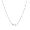 Material: weissgold – Collier Modern Woman