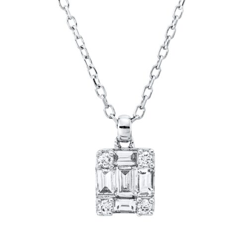 Collier Baguette Illusion