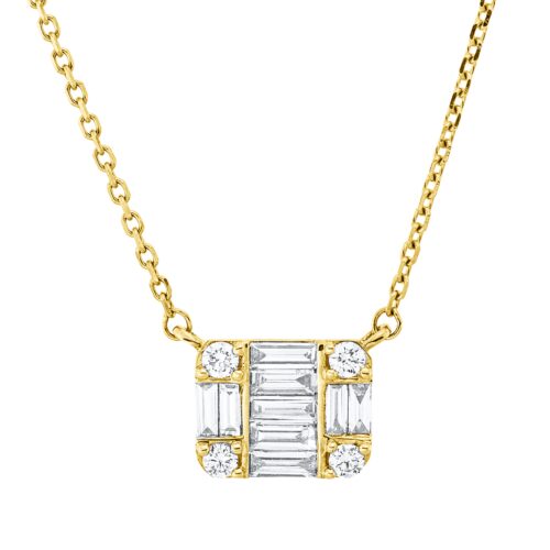 Collier Baguette Illusion
