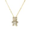 Material: gelbgold – Collier Tier