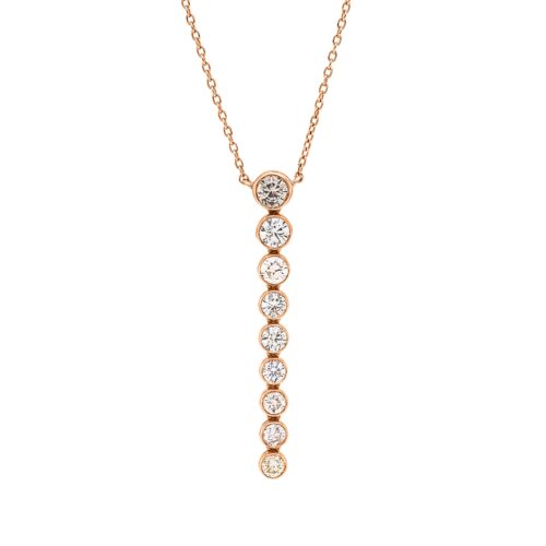 Collier Farbiger Diamant