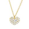 Material: gelbgold – Collier Herz