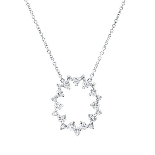 Collier Mehrfachsteinbesatz