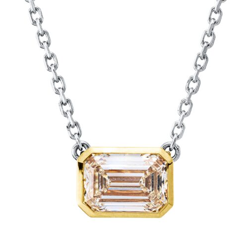 Collier Farbiger Diamant