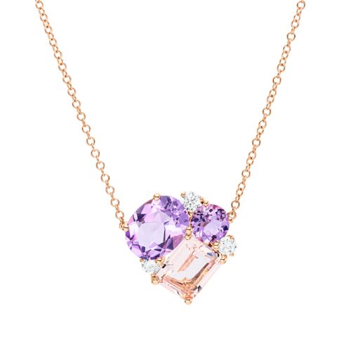Collier Farbstein Fashion