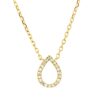 Material: gelbgold – Collier Modern Woman