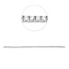 Material: weissgold – Armband Tennisarmband