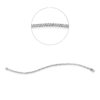 Material: weissgold – Armband Tennisarmband