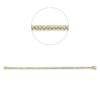 Material: gelbgold-weissgold – Armband Tennisarmband
