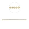 Material: gelbgold-weissgold – Armband Tennisarmband