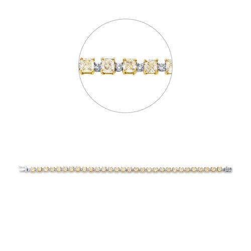 Armband Farbiger Diamant
