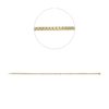 Material: gelbgold-weissgold – Armband Tennisarmband