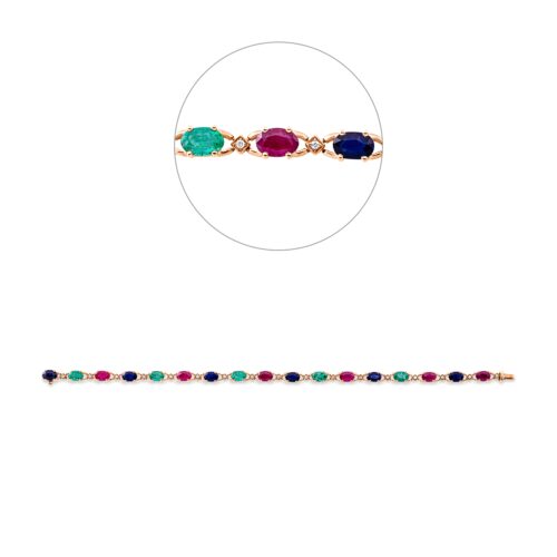 Armband Farbstein Classic