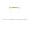 Material: gelbgold – Armband Modern Woman