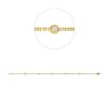 Material: gelbgold – Armband Modern Woman