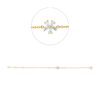 Material: gelbgold – Armband Modern Woman
