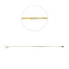 Material: gelbgold – Armband Modern Woman