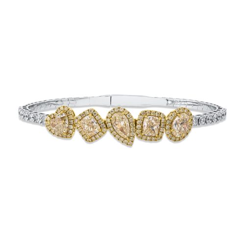Armreif Farbiger Diamant