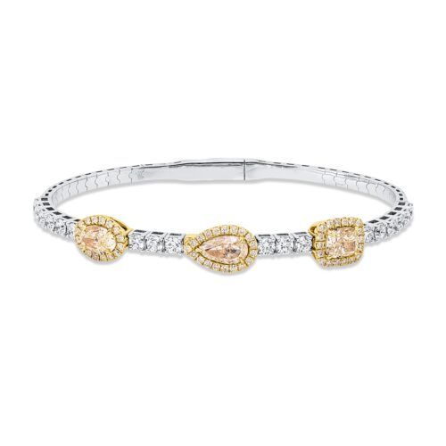 Armreif Farbiger Diamant