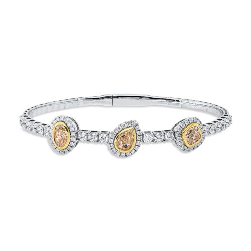 Armreif Farbiger Diamant