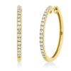 Material: gelbgold – Creolen Modern Woman