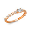 Material: rotgold – Ring Modern Woman