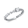 Material: weissgold – Ring Modern Woman