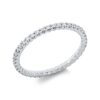 Material: weissgold – Ring Memoire voll