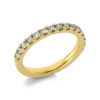 Material: gelbgold – Ring Memoire halb