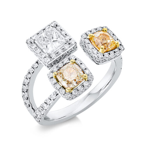 Ring Farbiger Diamant