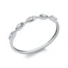 Material: weissgold – Ring Baguette