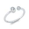 Material: weissgold – Ring Modern Woman
