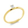 Material: gelbgold – Ring Solitaire