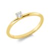 Material: gelbgold – Ring Solitaire
