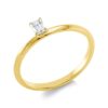 Material: gelbgold – Ring Solitaire