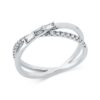 Material: weissgold – Ring Baguette