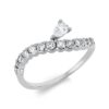 Material: weissgold – Ring Modern Woman