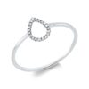 Material: weissgold – Ring Modern Woman