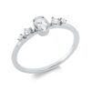 Material: weissgold – Ring Modern Woman