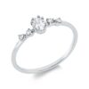 Material: weissgold – Ring Modern Woman