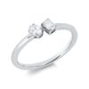Material: weissgold – Ring Modern Woman