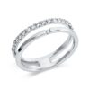 Material: weissgold – Ring Modern Woman