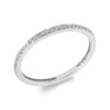 Material: weissgold – Ring Memoire voll