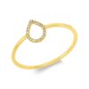Material: weissgold – Ring Modern Woman