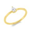 Material: gelbgold – Ring Solitaire