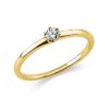 Material: gelbgold – Ring Solitaire