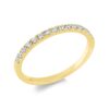 Material: gelbgold – Ring Memoire halb