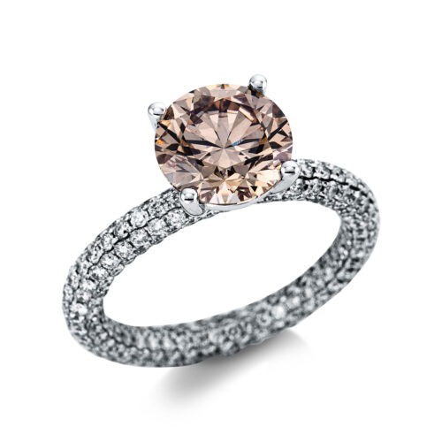 Ring Farbiger Diamant